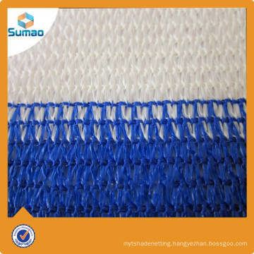 Blue White HDPE Balcony Shade Net Fence UV Resistant For Outdoor